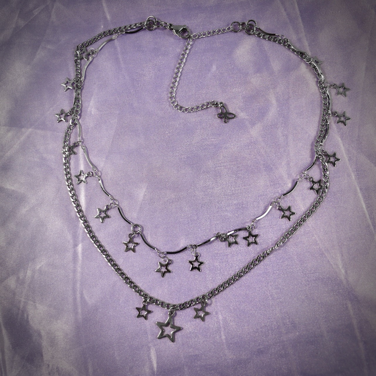 Layered Star Necklace ☆