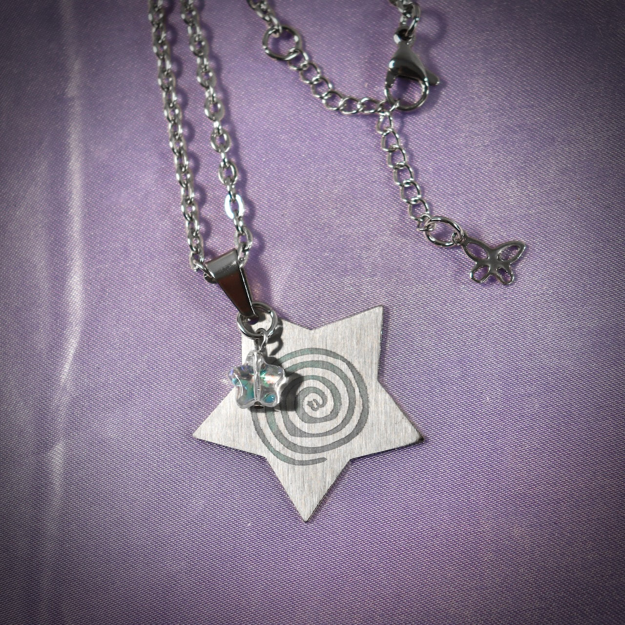 Spiral Star Necklace ☆