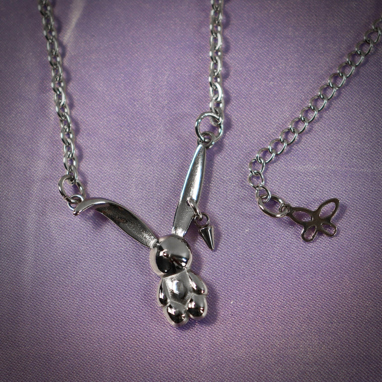 Spike Bunny Necklace ✧