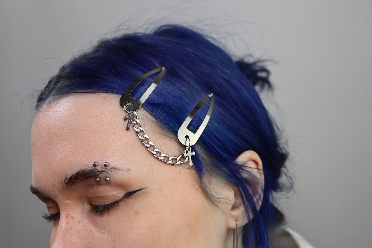Gothic Hair Clips ♱