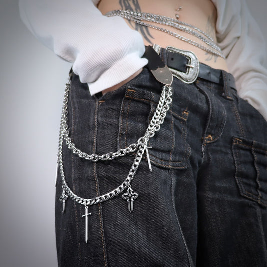Gothic Belt Chain ♱