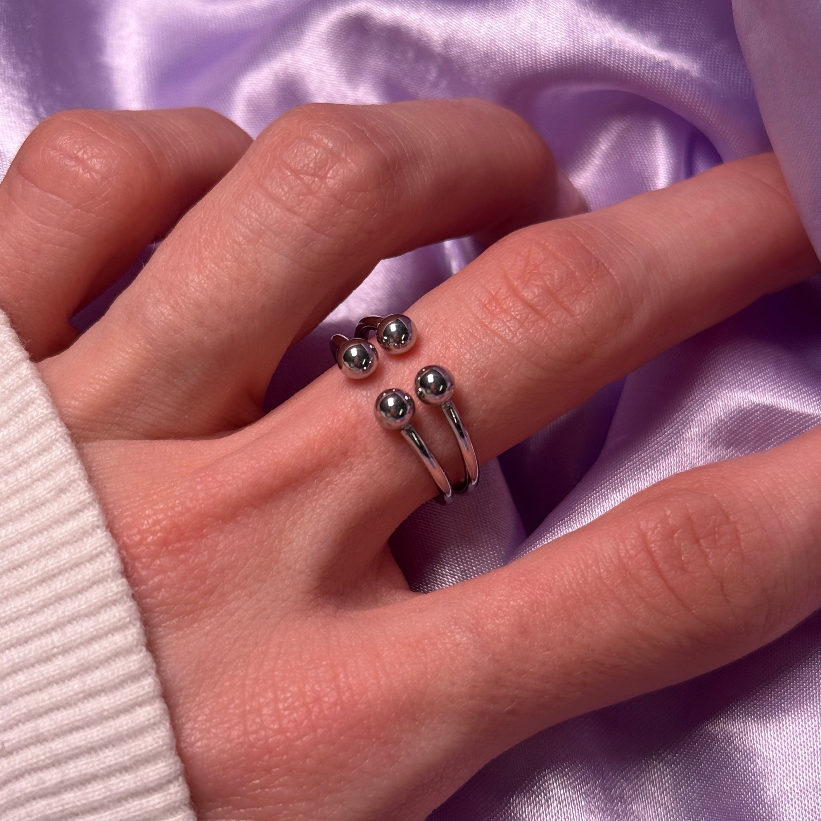 Double Piercing Ring