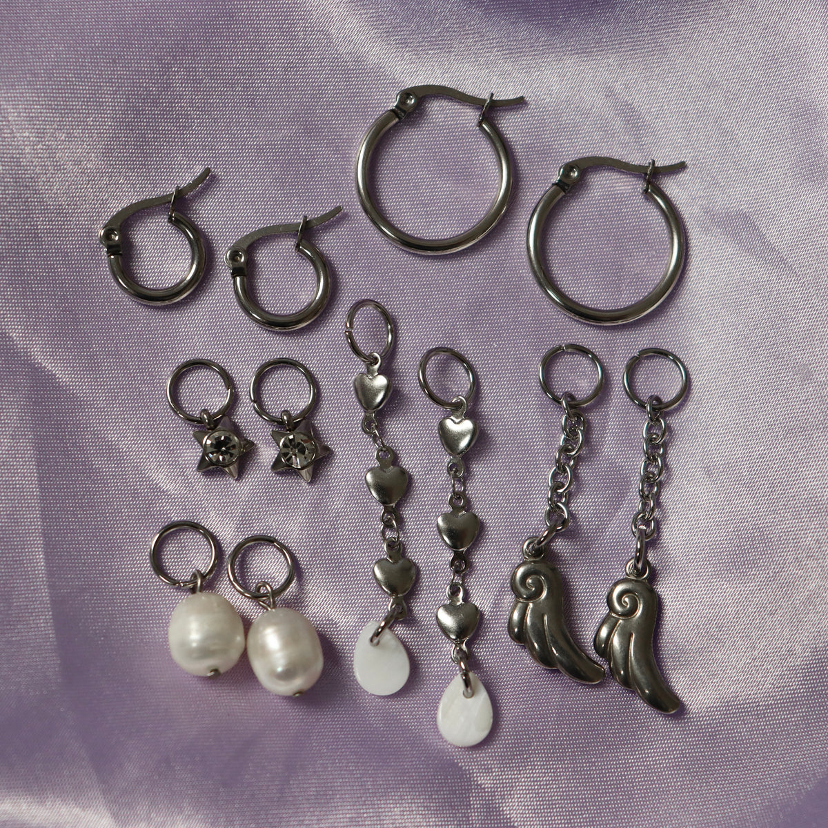 Angel Hoopers Set