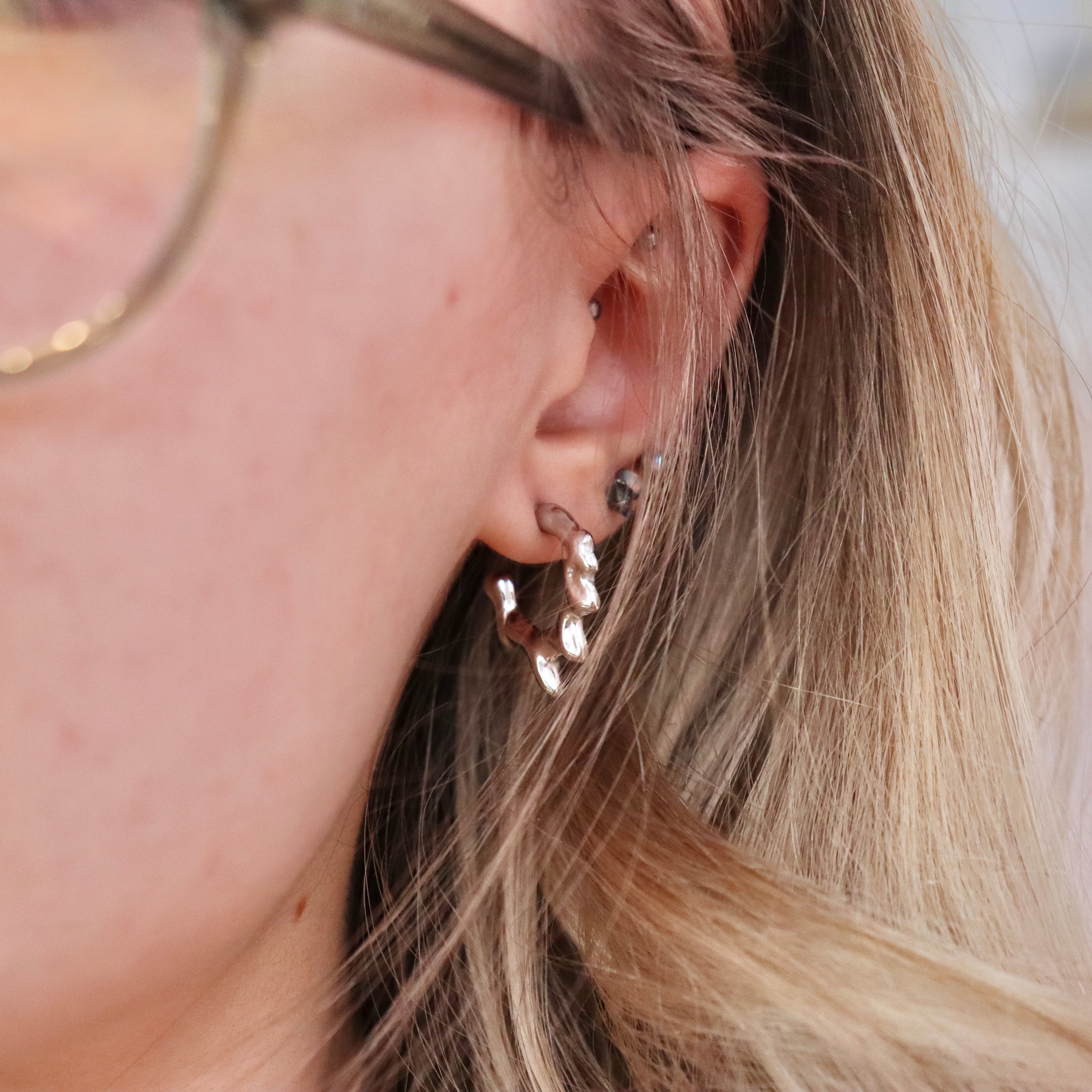 Melted Earrings