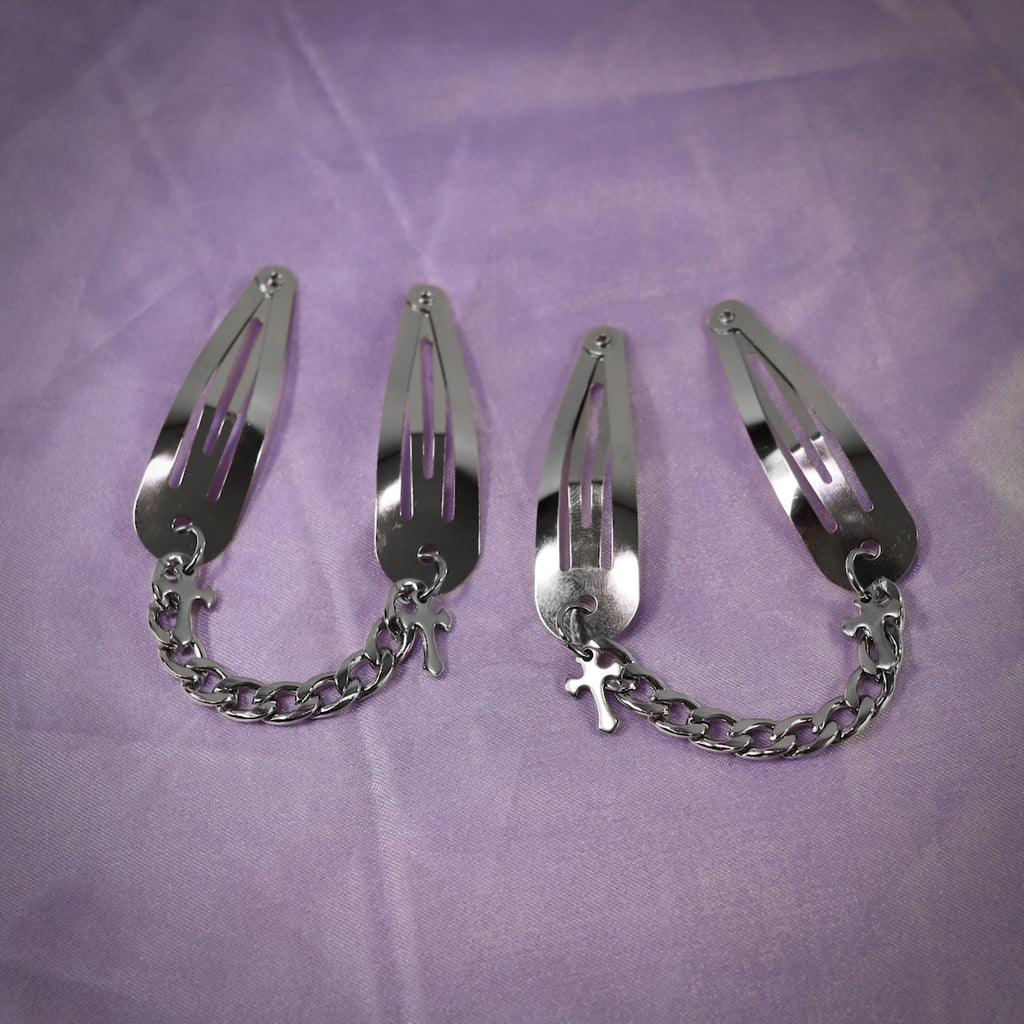 Gothic Hair Clips ♱