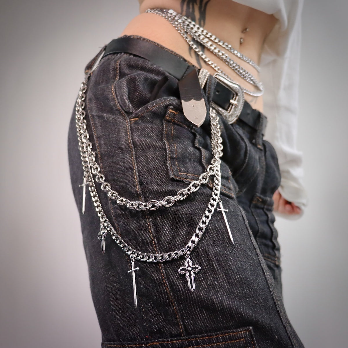 Gothic Belt Chain ♱