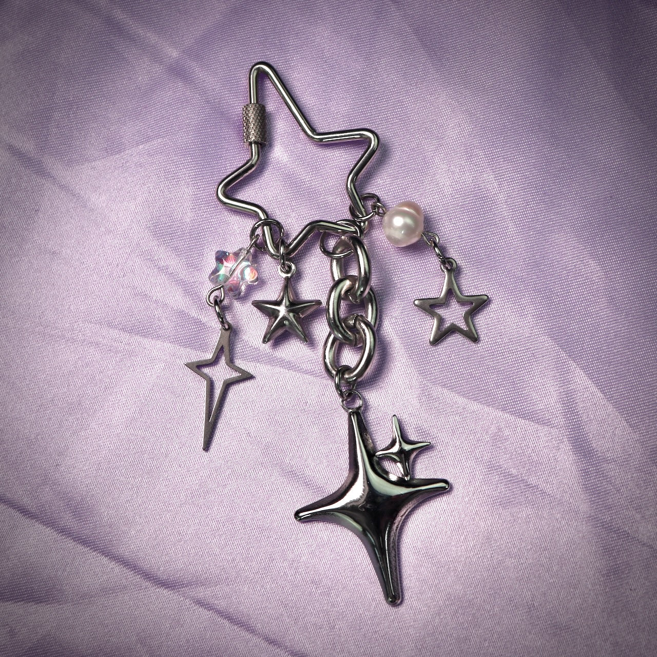 Starlit keychain ☆