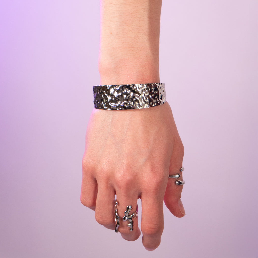 Hammered Bangle