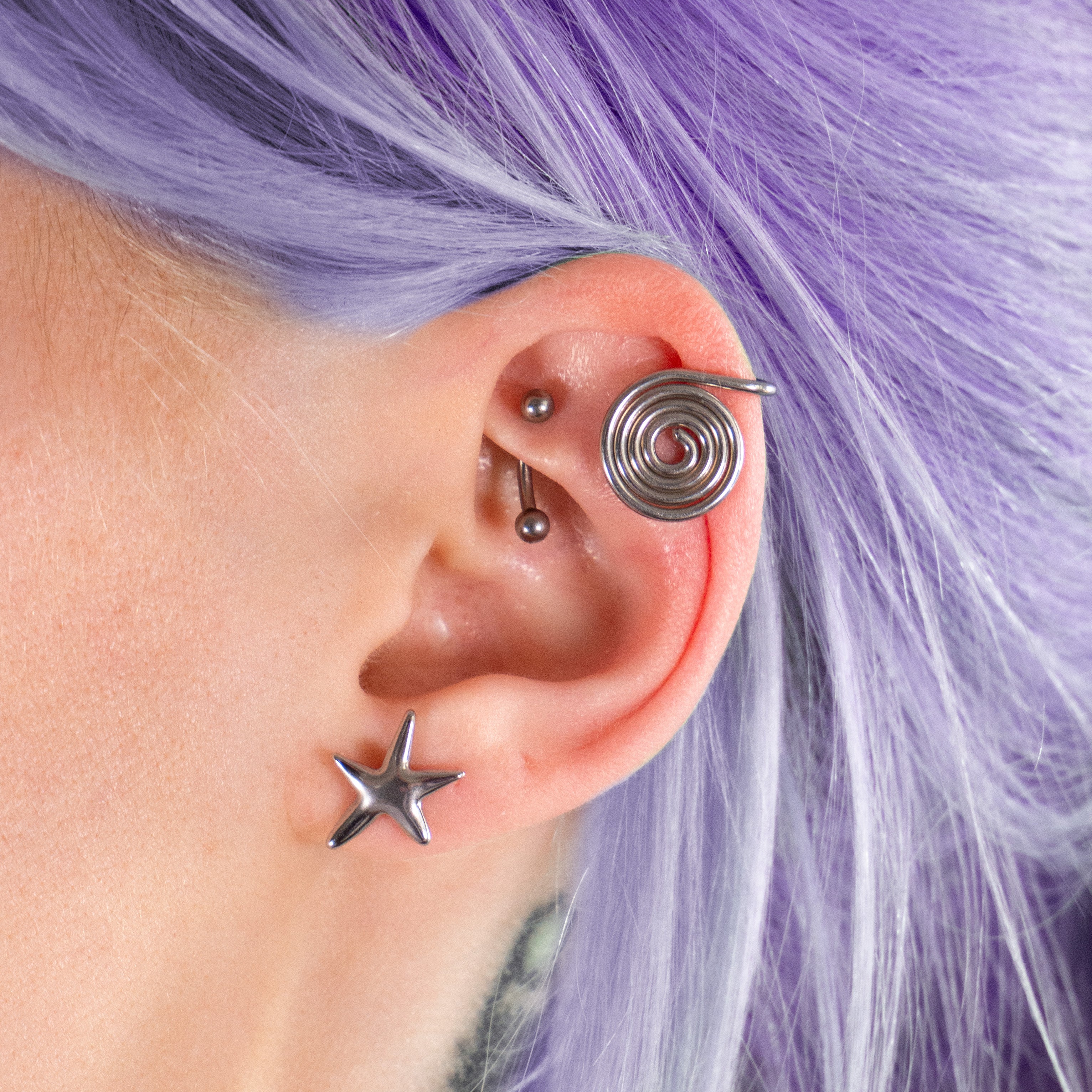 Spiral Ear Cuff