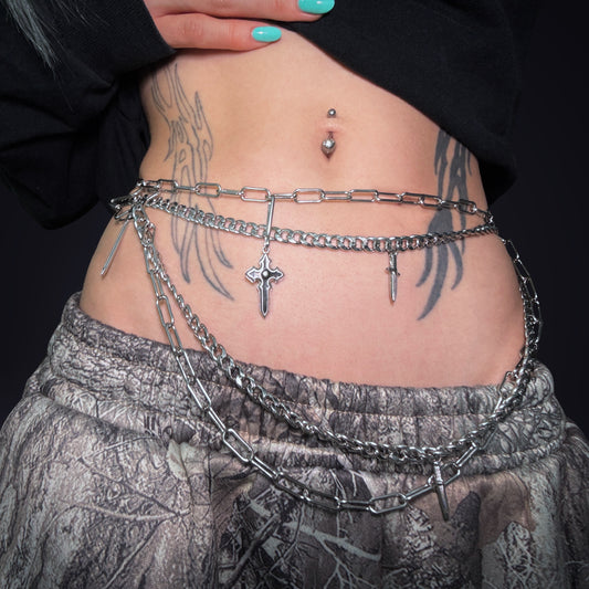 Gothic Belly Chain ♱