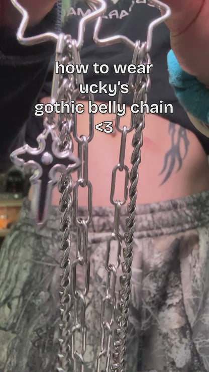 Gothic Belly Chain ♱