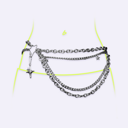 Starlit Belly Chain ☆