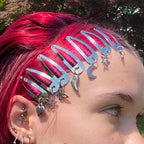 Lunar Hair Clips
