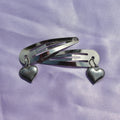 Heart Hair Clips