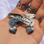 Heart Hair Clips